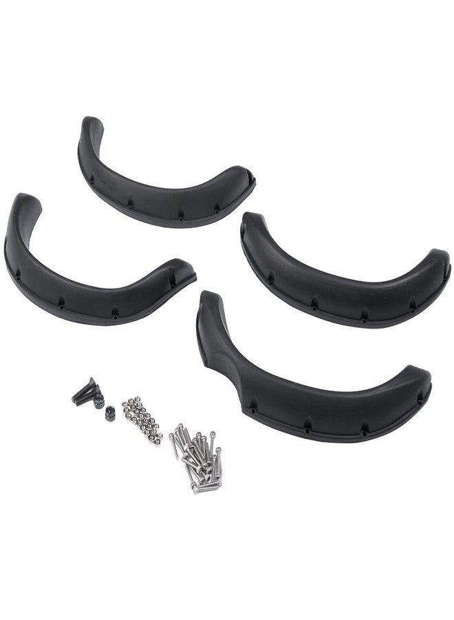 WEFEINO 4PCS RC Wheels Fender Flares Upgrade Parts for Trail Finder 2 TF2 1/10 Scale RC Crawler Car - Image 3